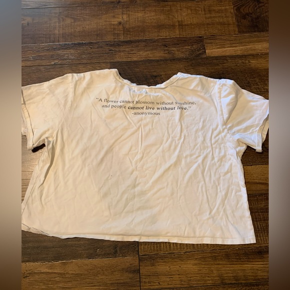 Vintage Flower crop top - Picture 3 of 3